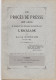 Procès De Presse En 1603 , A Propos D'unechanson Savoyarde L'Escalade - History