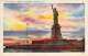 USA - New-York - The Statue Of Liberty At Sunrise - Statue De La Liberté