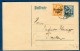 Allemagne - Entier Postal + Complément De Hof Pour Dresden En 1921 ( Pli Central )  Réf S 316 - Postcards