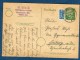 Allemagne - Entier Postal + Complément De Breisach Pour Freiburg En 1954 -  Réf S 347 - Postkarten - Gebraucht