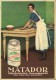 1925, Tolle Firmen-Werbekarte,  Reklame,Backen; MATADOR-Auszugmehl, Wesermühlen-AG Hameln, RHEINE, - Sonstige & Ohne Zuordnung