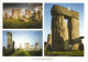 Prehistoric Monument Of Stonehenge, Postcard Addressed To Andorra, With Arrival Stamp - Stonehenge