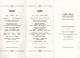 MENU CROISIERE CLIPPER LINE Stella Polaris  MALMO Suede Sweden PERROQUETS  PARROTS  Aout 1959 - Menus