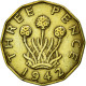 Monnaie, Grande-Bretagne, George VI, 3 Pence, 1942, TTB+, Nickel-brass, KM:849 - F. 3 Pence