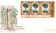 (919) New Hebrides - Tree FDC Cover 1969 - Timber Industry - 3 Stamps (New Hebrides) - FDC