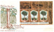 (919) New Hebrides - Tree FDC Cover 1969 - Timber Industry - 3 Stamps (New Hebrides) Top Of Page - FDC