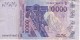 BILLETE DE 10000 FRANCS DEL BANCO CENTRAL DE ESTADOS DE AFRICA DEL OESTE LETRA S (BANKNOTE) - Otros – Africa