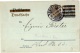 LUTH-L6 - ALLEMAGNE Entier Postal Repiqué Invitation Réunion à La Sacristie De L'Eglise Luthérienne De ZWICKAU 1907 - Cartoline