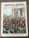 REVUE DOMENICA DEL CORRIERE ANNO 5 N° 43 25/10/1903 CHAMPS ELYSEES BAL POPULAIRE - Autres & Non Classés