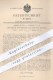 Original Patent - Joseph Kudla In Gleiwitz , 1898 , Untersatz Für Petroleumkannen , Petroleum , Öl , Kanne , Brenner !! - Historische Dokumente