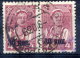 SOVIET UNION 1939 30K. On 4 K. Surcharge Without Watermark, Used Pair.  Michel 698z - Usados