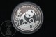 1990 China 1 Oz .999 Sliver Panda 10 Yuan - China