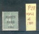 FRANCE ANS 1920-22 PREOBLITERE YVERT NR. 28 MNH AVEC 2 CERTIFICATIONS D'EXPERTS AU DOS (SEBASTIAN GRUNBERG ET CORBELLA) - 1893-1947