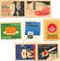 Delcampe - Tchécoslovaquie - Lot De 30 Etiquettes De Boites D'Allumettes (Štítky Matchbox) - Vrac - Solo Lipnik - Matchbox Labels