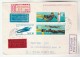 1986 REGISTERED Cover SCUBA DIVING Stamps EAST GERMANY  To Belgium Luge Sport - Diving