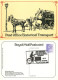1887, Royal Parcel Mail Coach, Transport Postcard Posted 1982 Stamp - Altri & Non Classificati