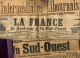 France Du SUD OUEST - Eventail De 25 Journaux Anciens (1911 - 1913 - 1920) - Autres & Non Classés