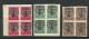 LETTLAND Latvia Russia 1919 Michel 20 - 22 General Bermondt-Awaloff Westarmee Western Army MNH - Westelijk Leger