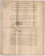 N° 577, 578. LOCATIONS VERBALES Et GRATIFICATION GENDARMES 1812. Administration Enregistrement Domaines.  2 FEUILLETS. - Décrets & Lois