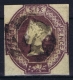 Great Britain SG 60 Deep Purple, Very Nice Color, Mi 5  Yv Nr 5 Some Paper On Nose NOT A THIN - Gebraucht