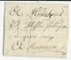 VOSGES - 1816 - LETTRE Avec MARQUE LINEAIRE De ST DIEY Pour MASSEVAUX - 1801-1848: Precursori XIX