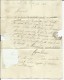 VOSGES - 1816 - LETTRE Avec MARQUE LINEAIRE De ST DIEY Pour MASSEVAUX - 1801-1848: Precursori XIX