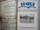 SPORT ILUSTROVANI TJEDNIK 1922,1923,1924 ZAGREB, FOOTBALL, SPORTS NEWS FROM THE KINGDOM SHS, BOUND 30 NUMBERS - Libri