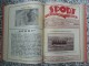 Delcampe - SPORT ILUSTROVANI TJEDNIK 1922,1923,1924 ZAGREB, FOOTBALL, SPORTS NEWS FROM THE KINGDOM SHS, BOUND 30 NUMBERS - Livres