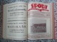 Delcampe - SPORT ILUSTROVANI TJEDNIK 1922,1923,1924 ZAGREB, FOOTBALL, SPORTS NEWS FROM THE KINGDOM SHS, BOUND 30 NUMBERS - Books