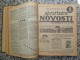 Delcampe - ILUSTROVANE SPORTSKE NOVOSTI,1936 ZAGREB FOOTBALL, SPORTS NEWS FROM THE KINGDOM OF YUGOSLAVIA, BOUND 46 NUMBERS - Livres