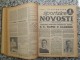 Delcampe - ILUSTROVANE SPORTSKE NOVOSTI,1936 ZAGREB FOOTBALL, SPORTS NEWS FROM THE KINGDOM OF YUGOSLAVIA, BOUND 46 NUMBERS - Boeken