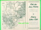 DÉPLIANTS TOURISTIQUES - CLUB DES LACS POLETTE, COMTÉ DU SAGUENAY, QUÉBEC - 4 PAGES 21 X 22 Cm - MAP - BILINGUE - - Dépliants Touristiques