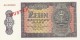 DDR Musternote 10 Mark 1954 UNC - Altri & Non Classificati