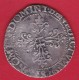 France Henri III - Demi Franc Argent - 1587 X - Amiens - 1574-1589 Hendrik III