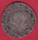 France Henri III - Demi Franc Argent - Limoges - 1574-1589 Enrique III