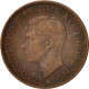 Monnaie, Grande-Bretagne, George VI, 1/2 Penny, 1944, TB+, Bronze, KM:844 - C. 1/2 Penny