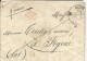 1834 - LOT ET GARONNE - LETTRE PORT PAYE Avec "FRANC" MANUSCRIT De AGEN Avec T12 Pour FIGEAC - 1801-1848: Precursors XIX
