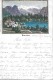 BLAUSEE &#8594; Sehr Schöne Und Alte Litho-Karte Anno 1901 &#9658;Stempel Pension Blausee Kanderthal&#9668; - Sonstige & Ohne Zuordnung
