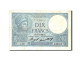 Billet, France, 10 Francs, 10 F 1916-1942 ''Minerve'', 1936, 1936-12-17, TB+ - 10 F 1916-1942 ''Minerve''