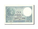 Billet, France, 10 Francs, 10 F 1916-1942 ''Minerve'', 1932, 1932-02-18, SUP - 10 F 1916-1942 ''Minerve''
