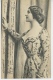 FEMMES - FRAU - LADY  - SPECTACLE - ARTISTES - Jolie Carte Fantaisie Portrait Artiste CAVALIERI - Femmes