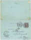 Monaco Carte Postal Mi Nr 5 Used  Some Paper On Back - Postal Stationery