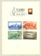 Schweiz - 1944 - Pro Patria Set On PTT Leaflet St Jakob An Der Birs, Cancel Automobil Postbureau - Briefe U. Dokumente