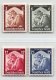 DEUTSCHES REICH, THIRD REICH, MI 565-68 * MLH, SAAR KEHRT HEIM - Unused Stamps