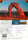 Delicate Arch, Arches National Park, Utah, United States US Postcard Posted 2003 Stamp - Autres & Non Classés