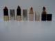 CHANEL, ELIZABETH ARDEN ,HELENA RUBINSTEIN  4 MINIS ROUGES  A LEVRES   LIRE ET VOIR!! - Miniatures Femmes (sans Boite)