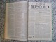 Delcampe - OSJECKI SPORT 1933-1940  40 PIECES,START 1953, ZAGREBACKI SPORTSKI LIST... BANDED - Boeken