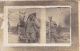 Carte Photo - Deux Militaires Avec Leur Attelage De Chevaux Au Retour De Ravitaillement En Vin, Voir Robinet En Médaille - Guerre 1914-18