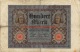 Hundert Mark 100 Reichsbanknote 1920 - 100 Mark