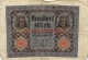 Hundert Mark 100 Reichsbanknote 1920 - 100 Mark